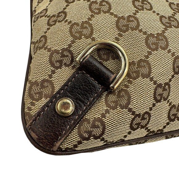 GUCCI Brown Leather Shoulder Bag - Picture 6 of 12